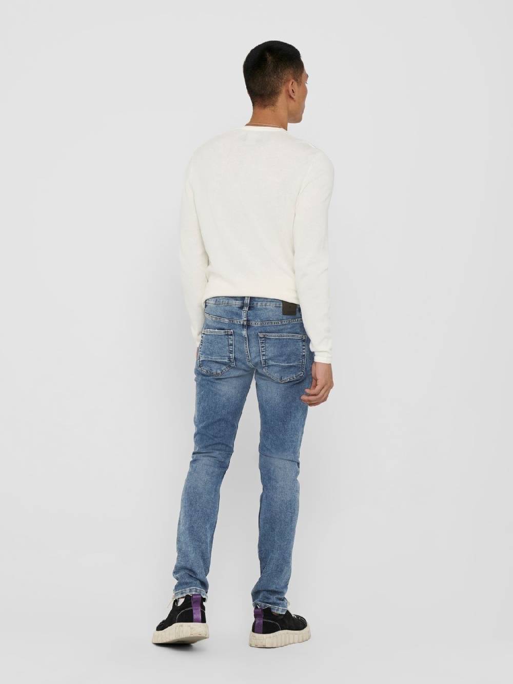Only & Sons ONSLOOM Life Slim Blue Jog (PK 8653) Osterangebot