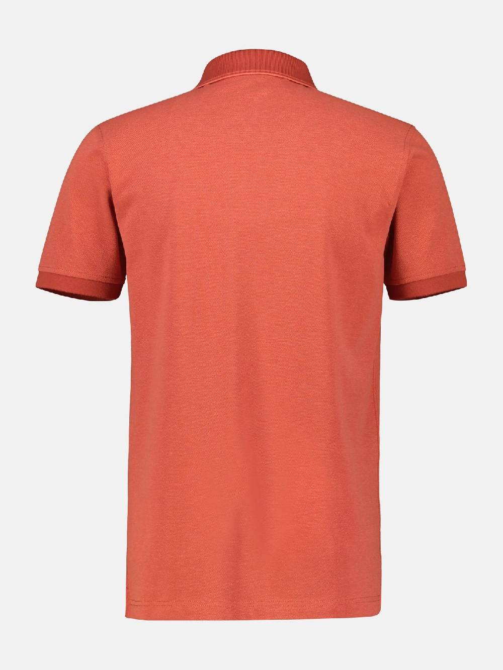 Lerros 2433239 TWEEKLEURIGE POLO (327 DEEP CORAL RED) Jubiläumsangebot