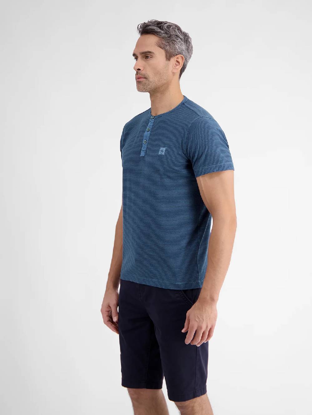 Lerros 2423910 GESTREEPT SERAFINO OVERHEMD (448 STORM BLUE) Exklusive Angebote