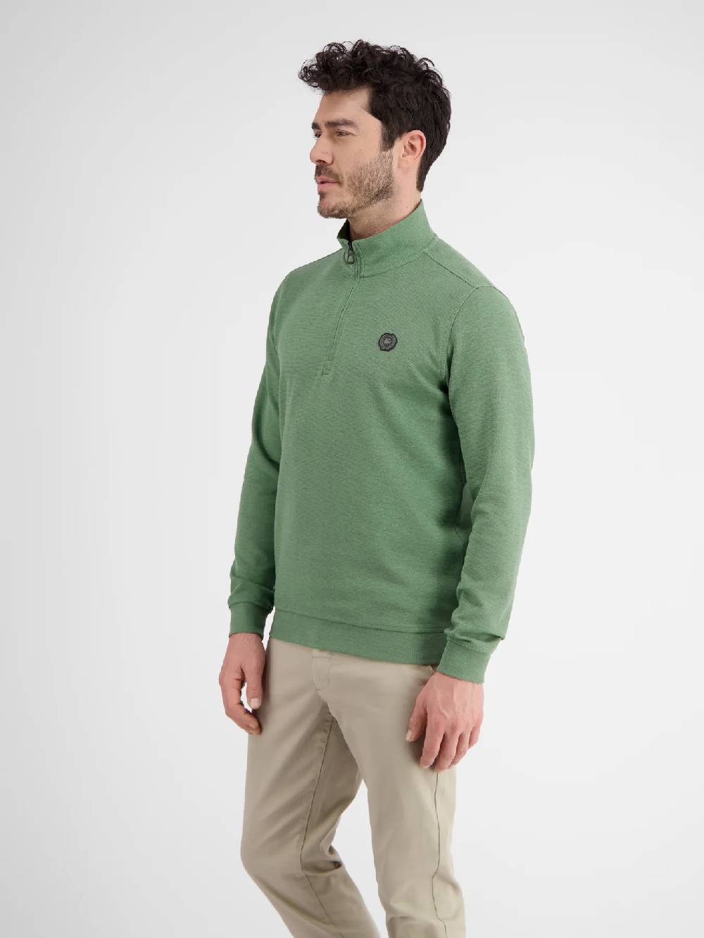 Lerros 23D4402 GESTRUCTUREERDE SWEATBROEK (612 SAGE GREEN) Saisonale Angebote