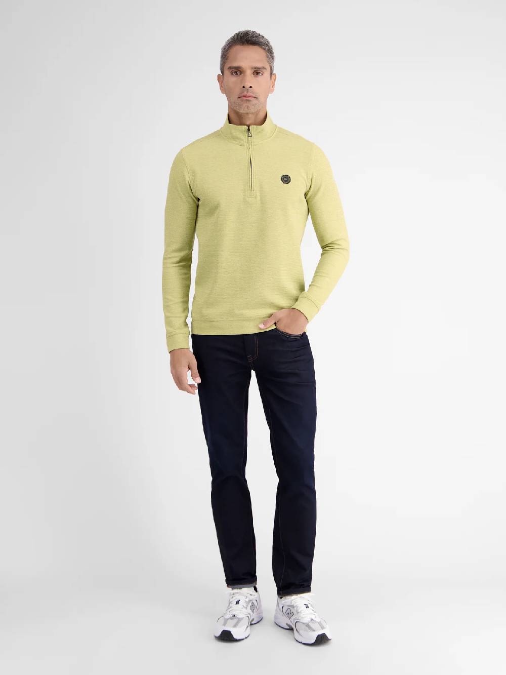 Lerros 23D4402 GESTRUCTUREERDE SWEATBROEK (518 PURE LEMON) Räumungsverkauf