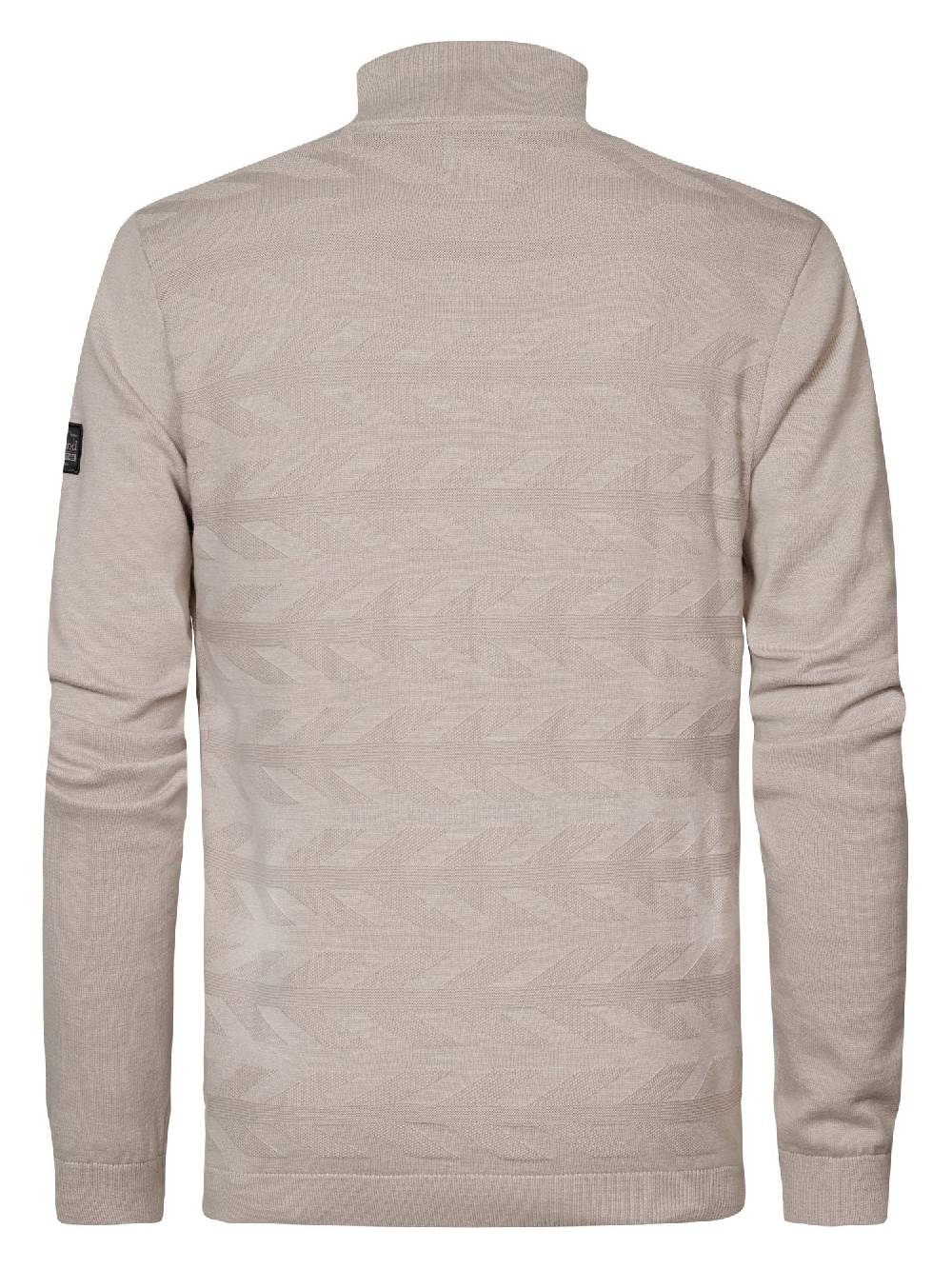 Petrol M-1040-KWC212 MEN KNITWEAR COLLAR CARDIGUAN (Sand Dust 7128) Riesige Ersparnisse