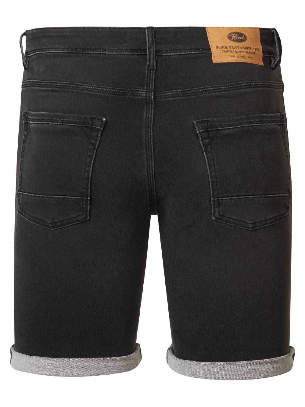 Petrol JACKSON JOGG-Denim Short Slim Fit M-1040-SHO001 (black stone 9705) Vierteljährliche Förderung