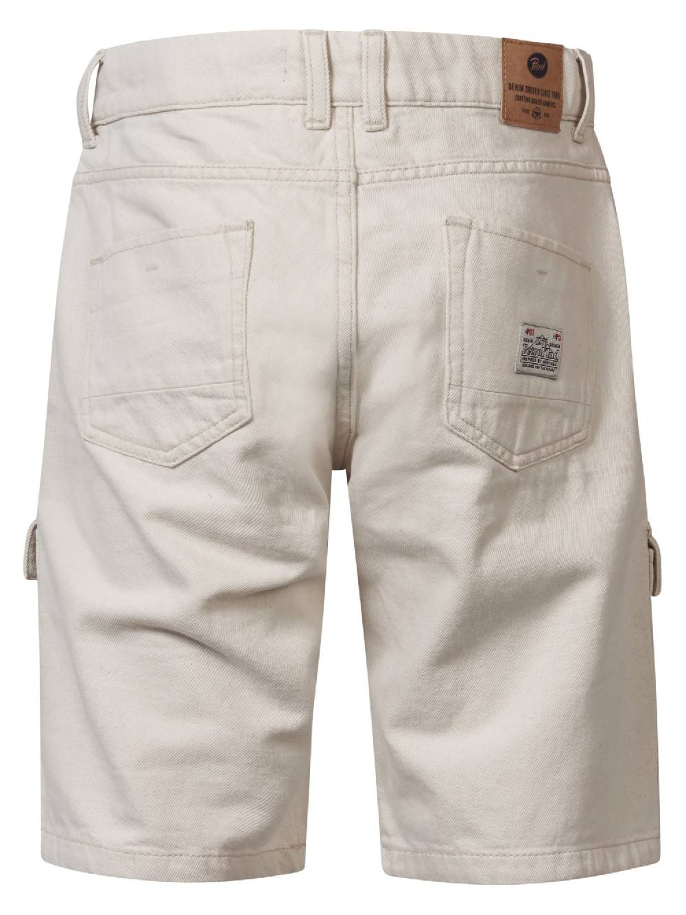 Petrol BUFFALO CARGO - Denim Short Relaxed Fit M-1040-SHO025 (antique white 0007) Bis zu 55% Rabatt