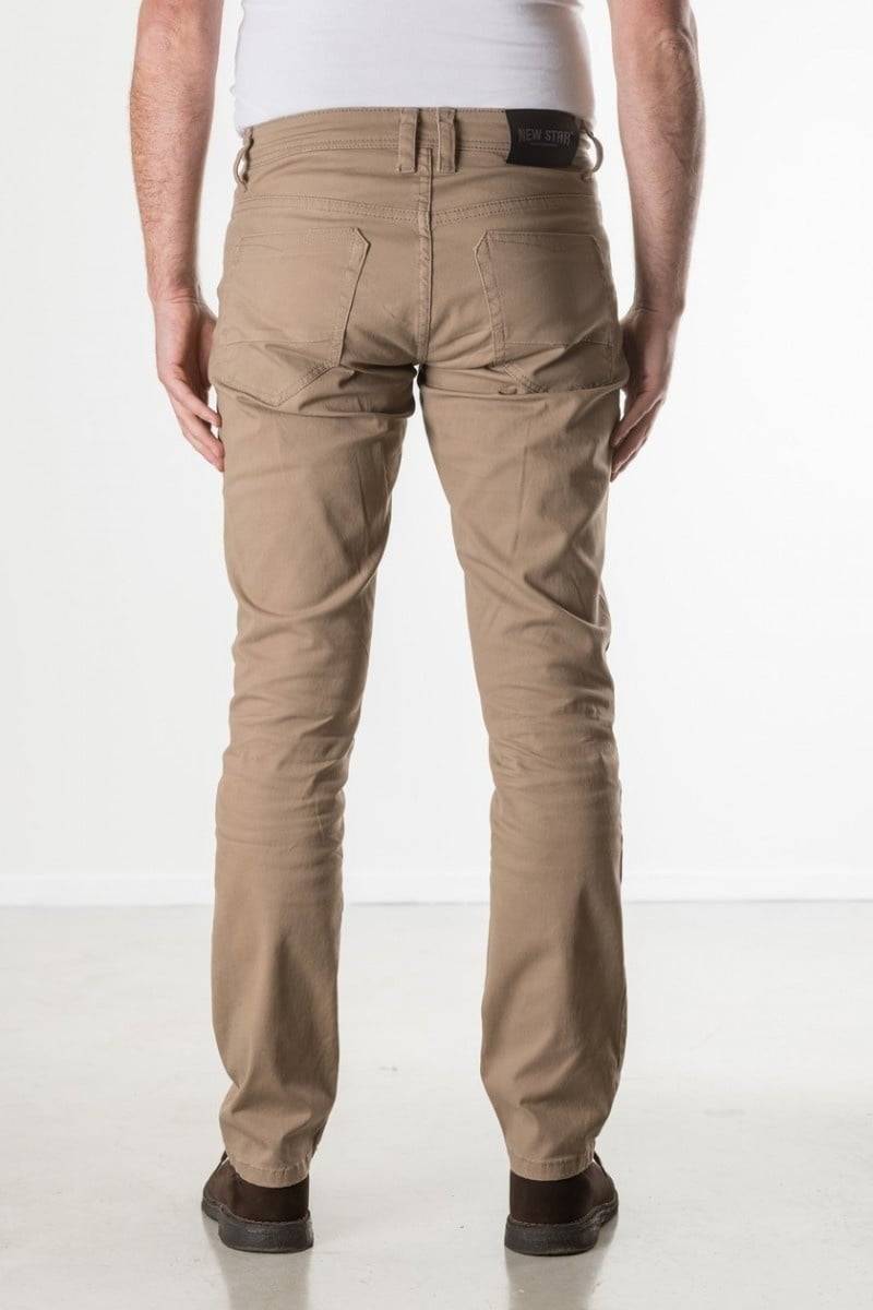 New Star JV-SLIM twill stretch (DARK SAND) Schlussverkauf