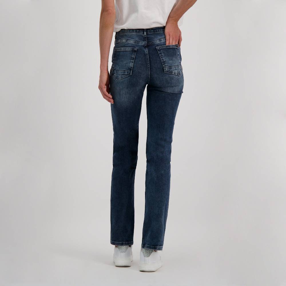 Cars Jeans JOYCE Slim Den.Blue Black Fabrik Onlineshop