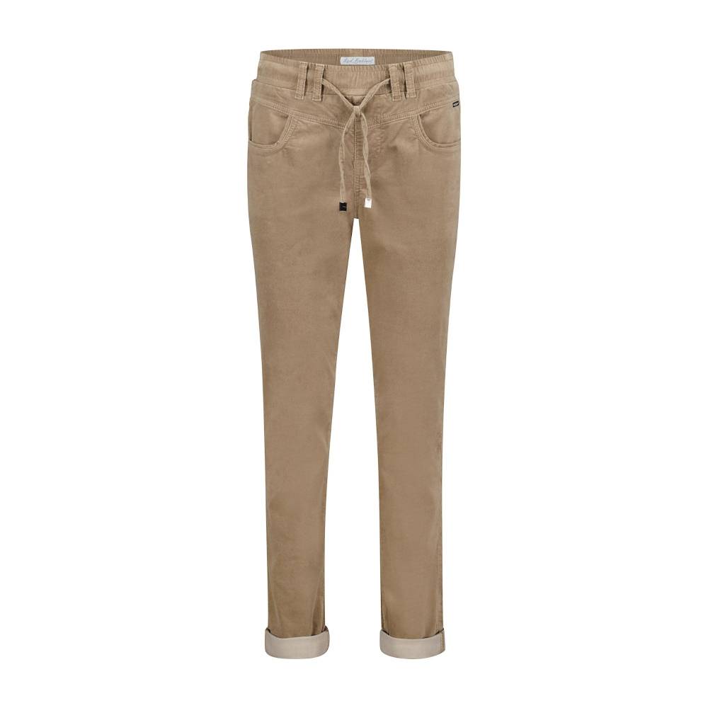 Red Button SRB4052 Tessy Velvet Regular Rise Taupe Saisonschlussverkauf