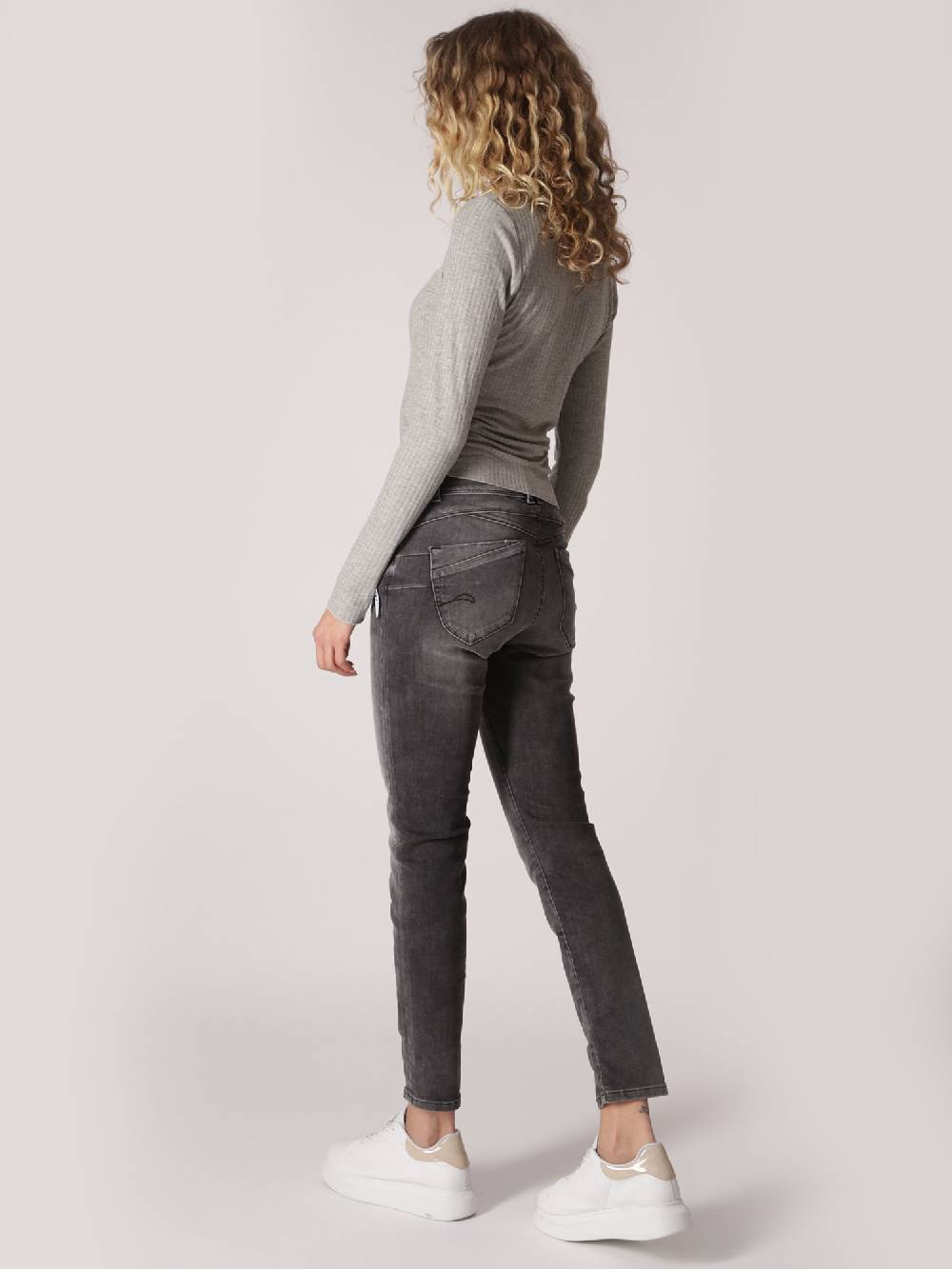 M.O.D SARAH Skinny Miles Grey Heißer Verkauf