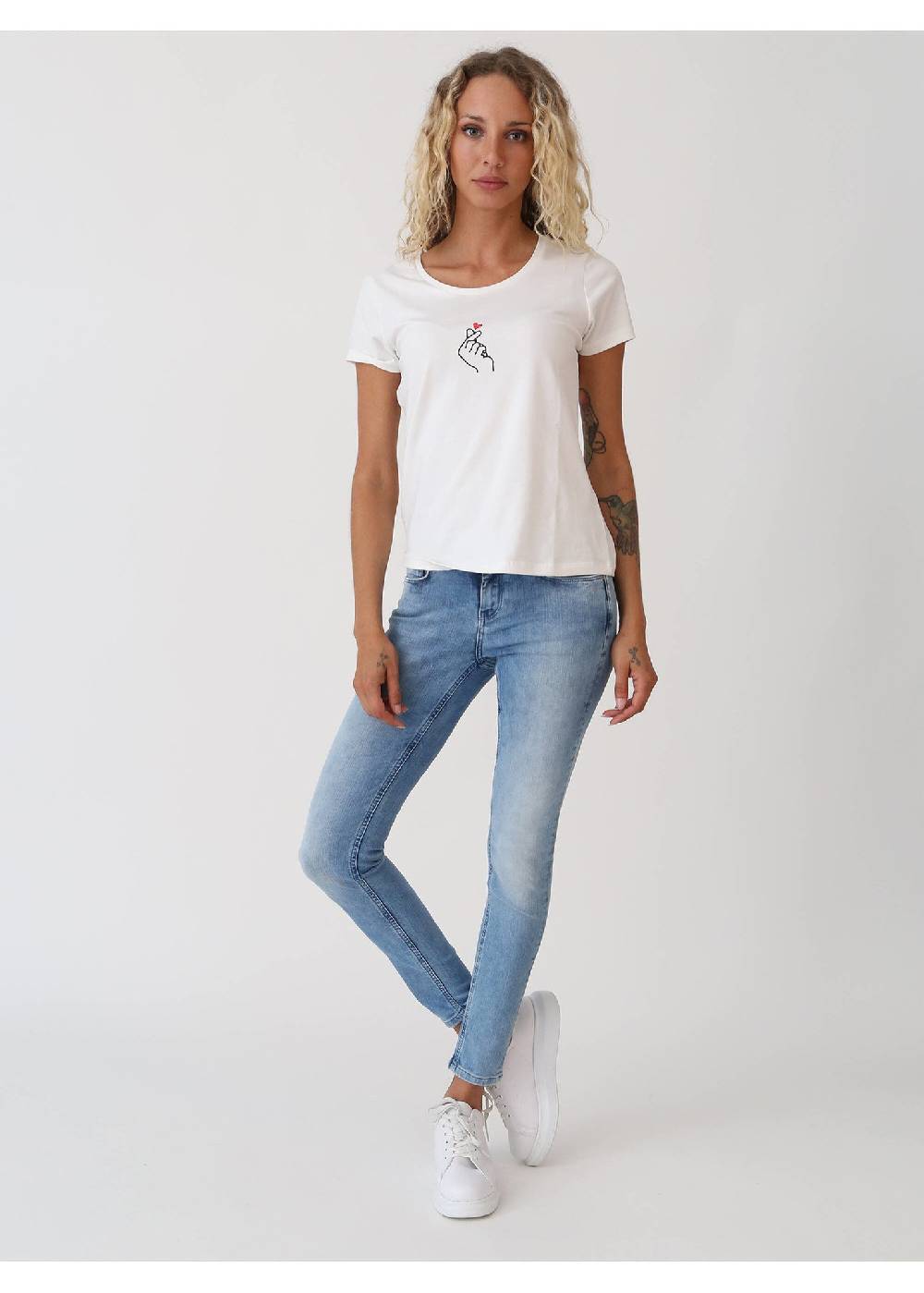 M.O.D Sina Skinny Fit Panda Blue Zeitlich begrenztes Angebot