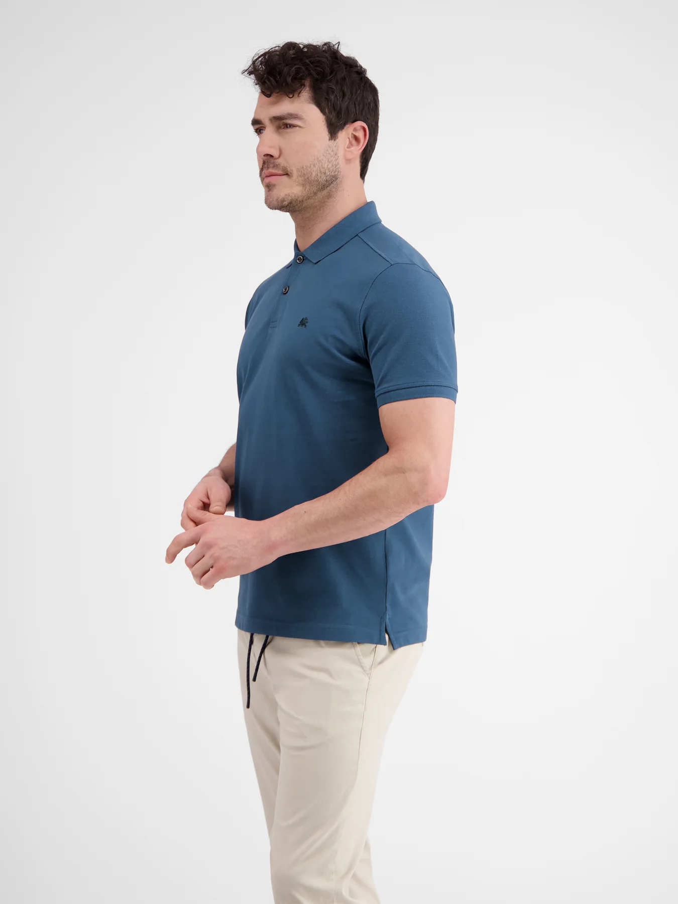 Lerros 2423200 BASIS POLOSHIRT (448 STORM BLUE) Begrenzte Freigabe