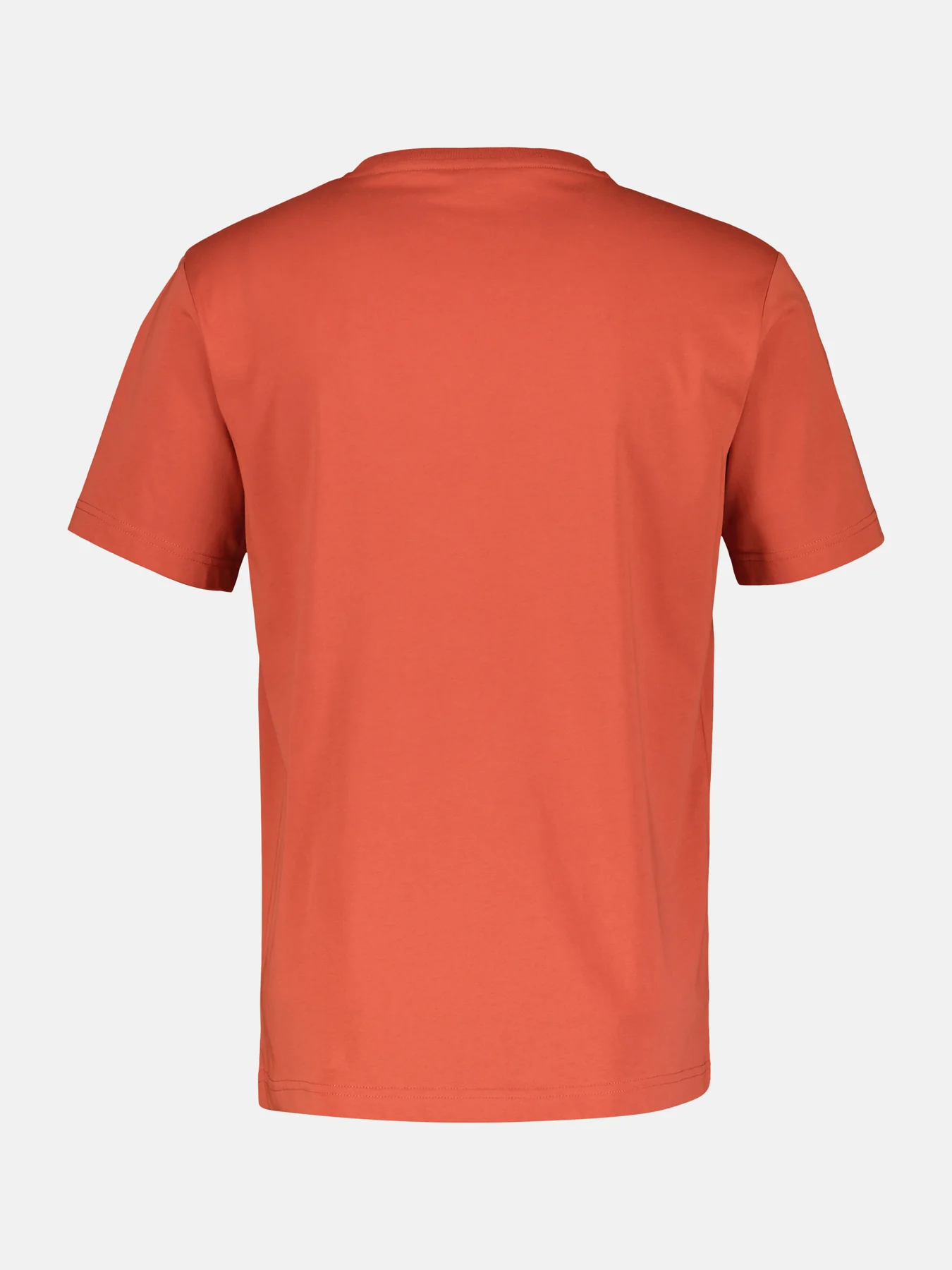 Lerros 2423005 EFFEN T-SHIRT PRINT OP DE BORST (327 DEEP CORAL RED) Letzter Tag