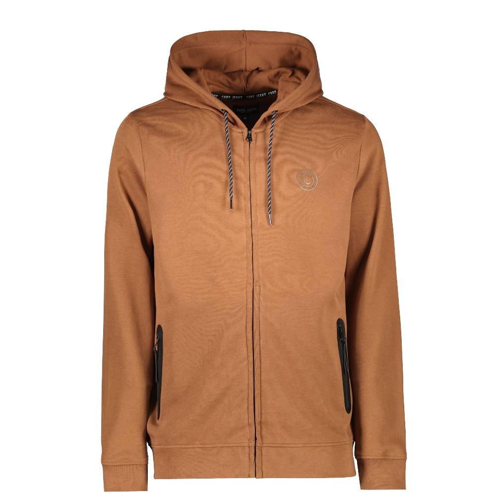 Cars Jeans ISCAR HOOD SW Brown Kostenloser Versand international
