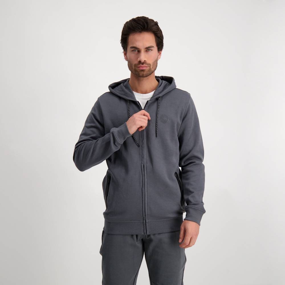 Cars Jeans ISCAR HOOD SW Mid Grey Begrenzt auf 3 Tage