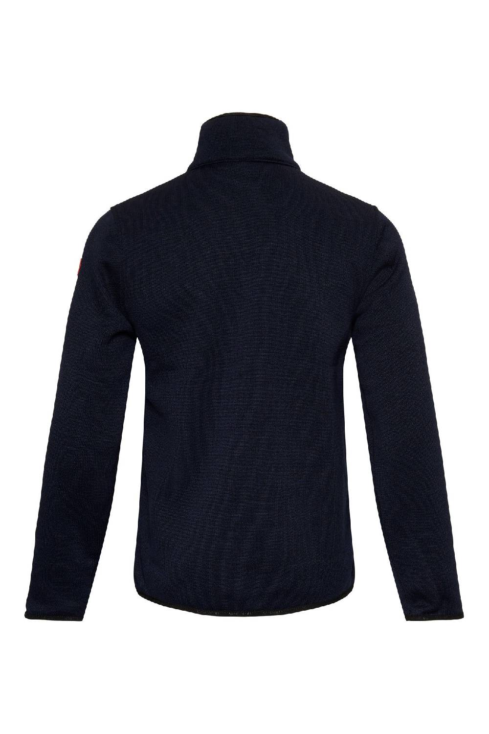 Nordberg NOA Knitted Fleece Jacket Navy Melange Exklusivangebot
