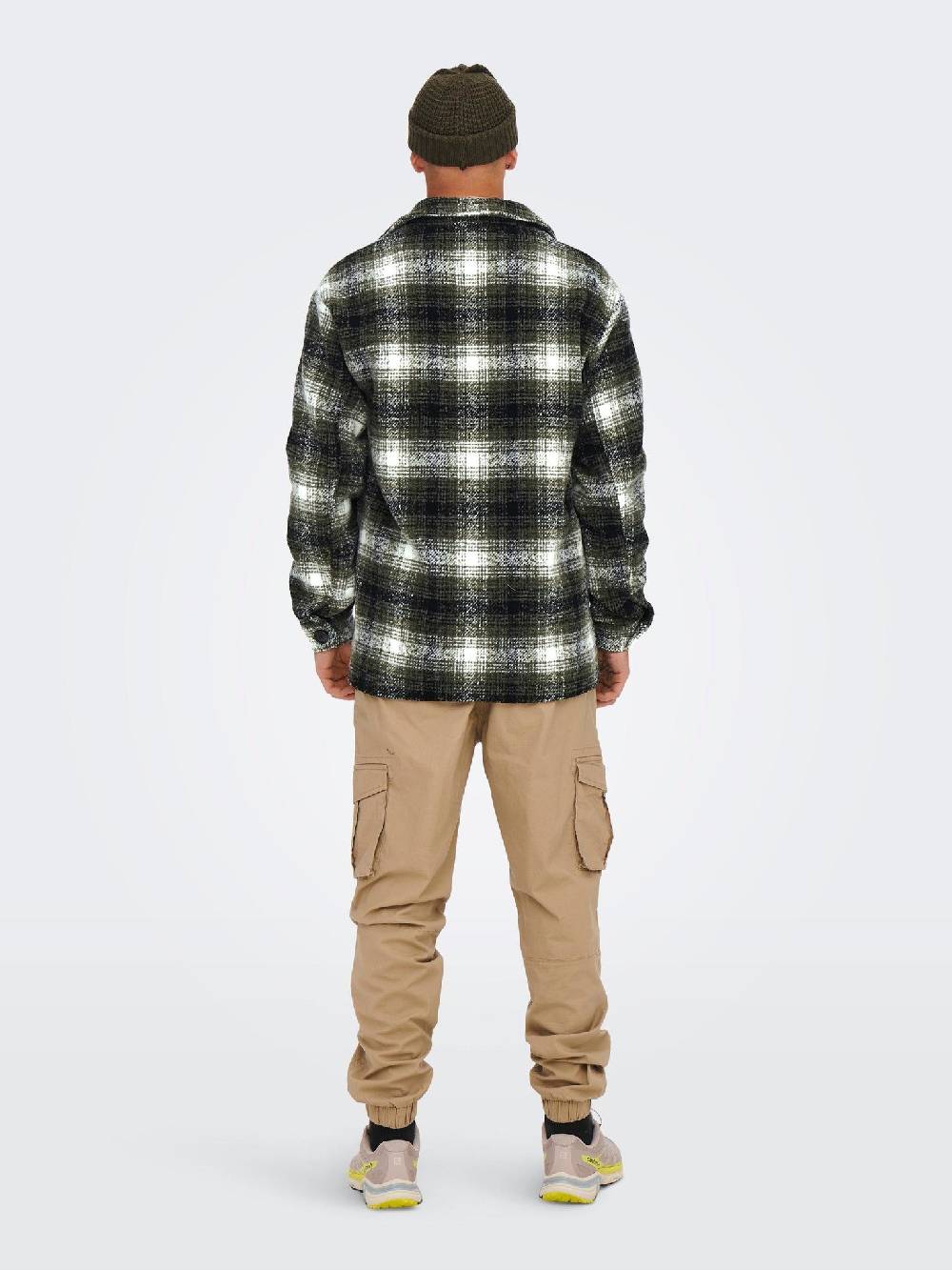 Only & Sons ONSCANE Check Jacket OTW (187719 Peat) Muttertagsangebot