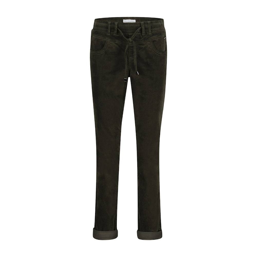 Red Button SRB4052 Tessy Velvet Regular Rise Dark Green Zeitlich begrenztes Angebot