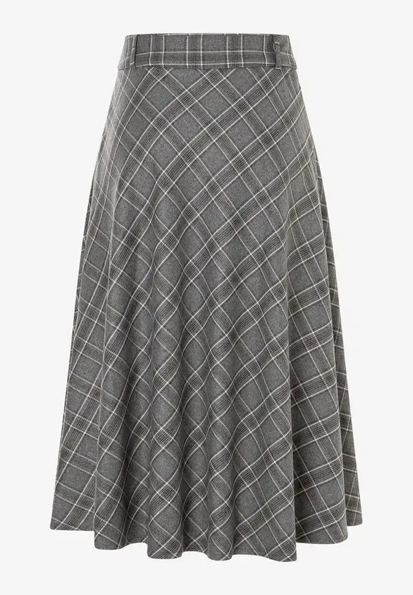More & More Rock, kariert, Herbst-Kollektion Günstig kaufen
