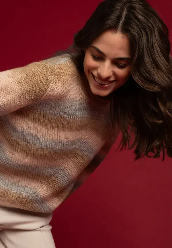 More & More Streifenpullover, Herbst-Kollektion Flash Sale