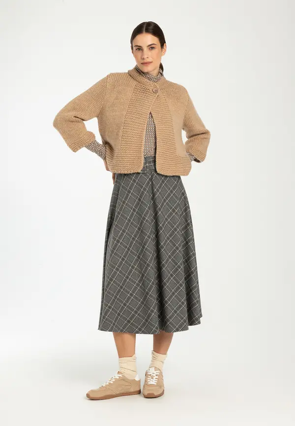 More & More Cardigan, camel, Herbst-Kollektion Begrenztes Angebot