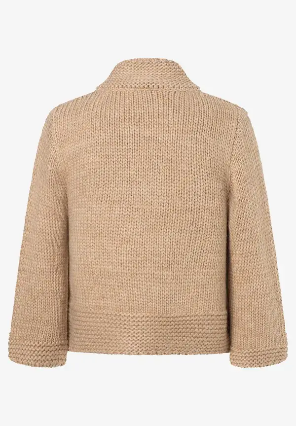 More & More Cardigan, camel, Herbst-Kollektion Begrenztes Angebot