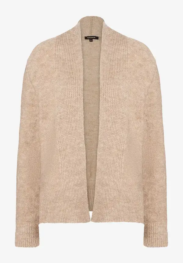 More & More Cardigan, camel melange, Herbst-Kollektion Weihnachtsangebot