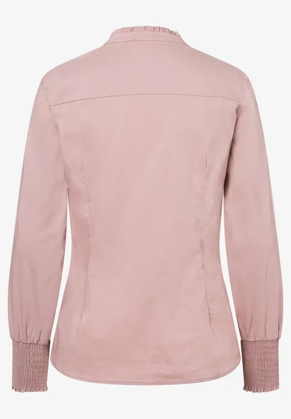 More & More Baumwoll/Stretch Bluse, rosa, Herbst-Kollektion Osterangebot
