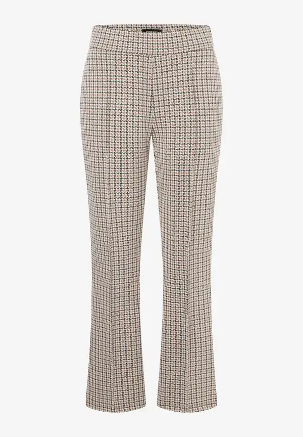 More & More Jerseyhose, Hahnentrittmuster, Herbst-Kollektion Vatertagsangebot