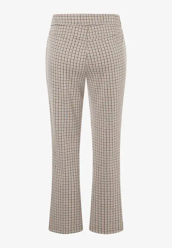 More & More Jerseyhose, Hahnentrittmuster, Herbst-Kollektion Vatertagsangebot