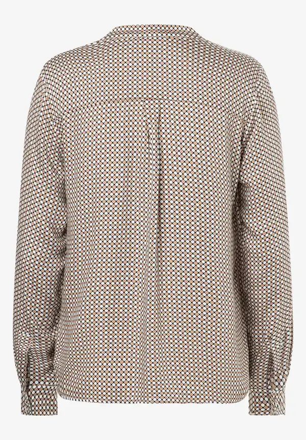 More & More Viskosebluse, Minimal-Print, Herbst-Kollektion Bestseller