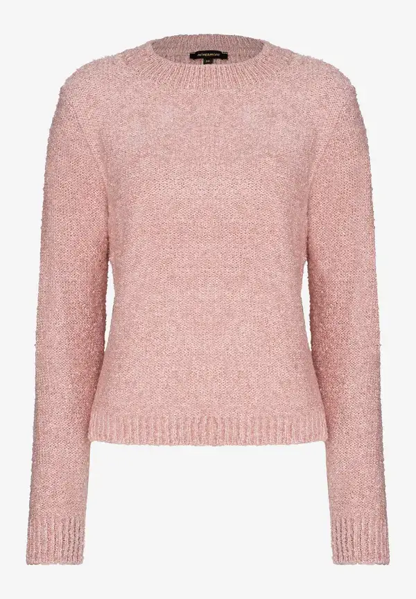 More & More Bouclé-Pullover, rose flush, Herbst-Kollektion Kauf eins, bekomm eins gratis