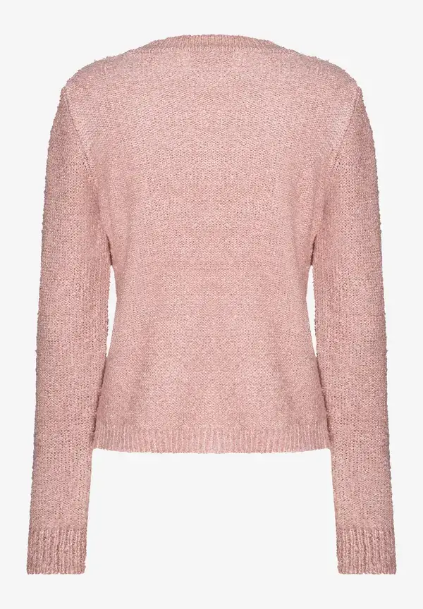 More & More Bouclé-Pullover, rose flush, Herbst-Kollektion Kauf eins, bekomm eins gratis