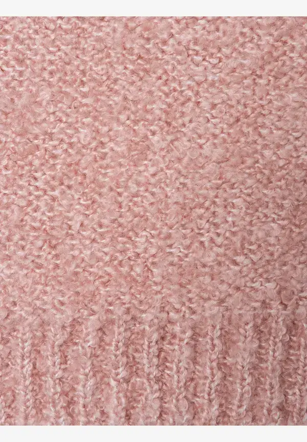 More & More Bouclé-Pullover, rose flush, Herbst-Kollektion Kauf eins, bekomm eins gratis