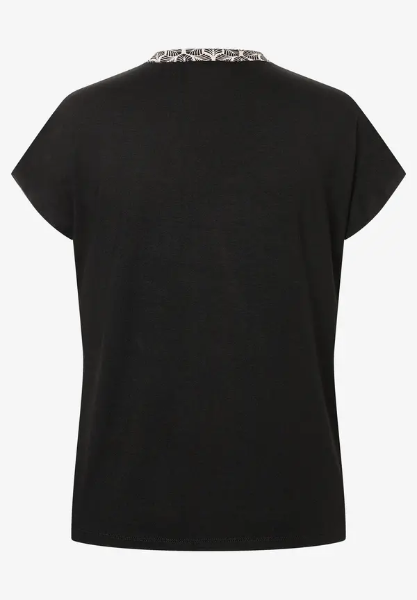 More & More Printshirt, beige/schwarz, Herbst-Kollektion Tägliche Deals