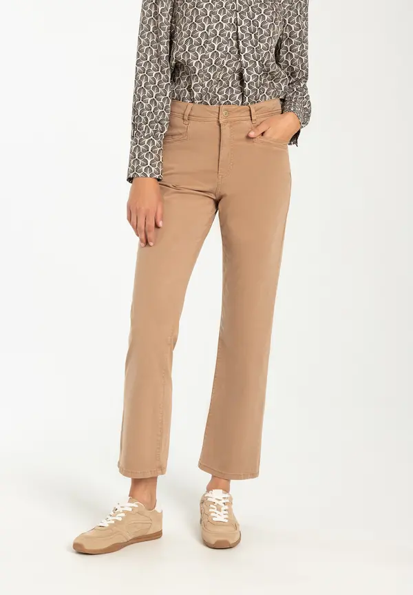 More & More sportive Hose, beige macchiato, Herbst-Kollektion Sonderangebote