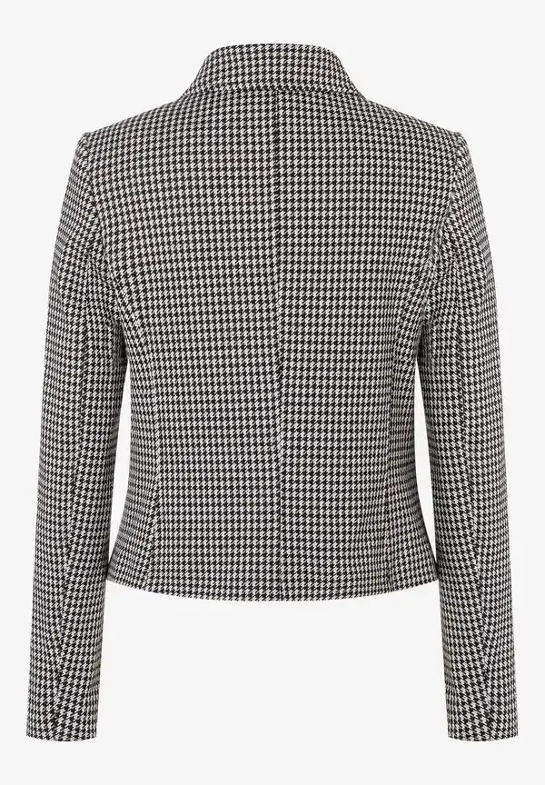 More & More Jerseyjacke, Hahnentritt-Dessin, Herbst-Kollektion VIP-Rabatte