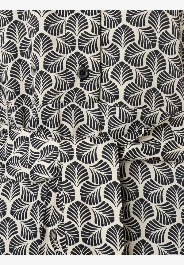 More & More Printkleid, beige/schwarz, Herbst-Kollektion Super Sparpreis