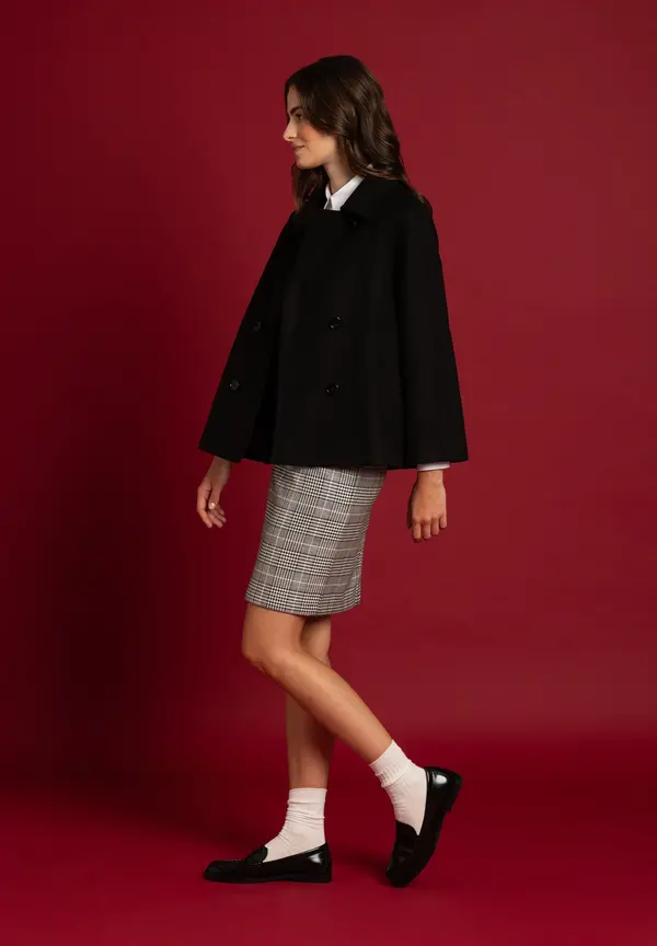 More & More Jacke, A-Shape, schwarz, Herbst-Kollektion Kostenlose Rückgabe