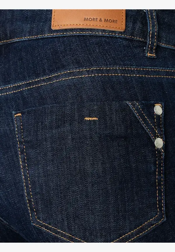 More & More schmale Jeans, HAZEL, dark blue denim JETZT KAUFEN