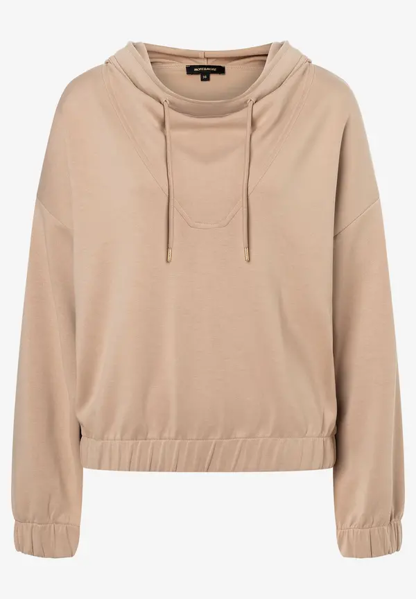 More & More Kapuzensweatshirt, beige macchiato, Herbst-Kollektion Neueste Stile