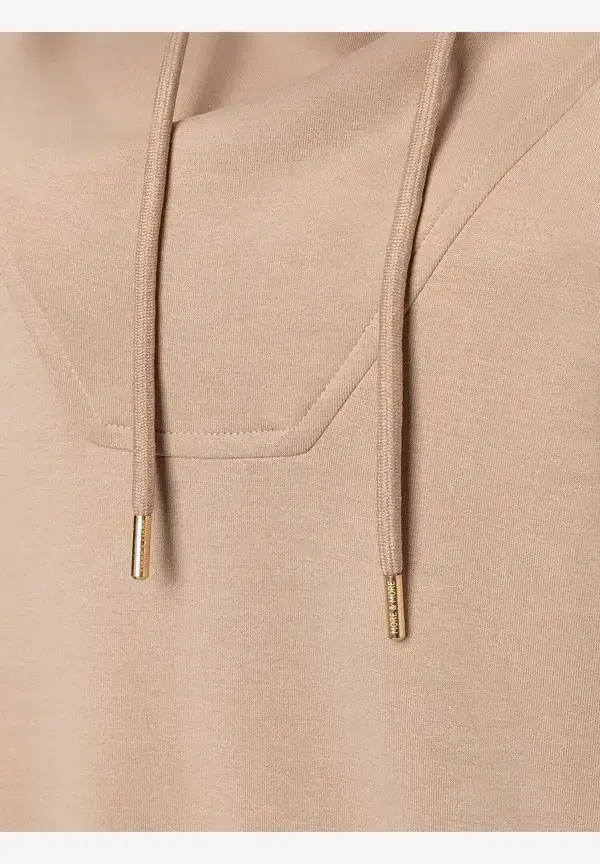 More & More Kapuzensweatshirt, beige macchiato, Herbst-Kollektion Neueste Stile