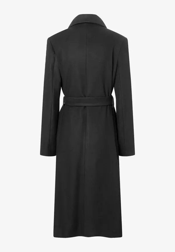 More & More Mantel mit Gürtel, schwarz, Herbst-Kollektion Bis zu 50% Rabatt