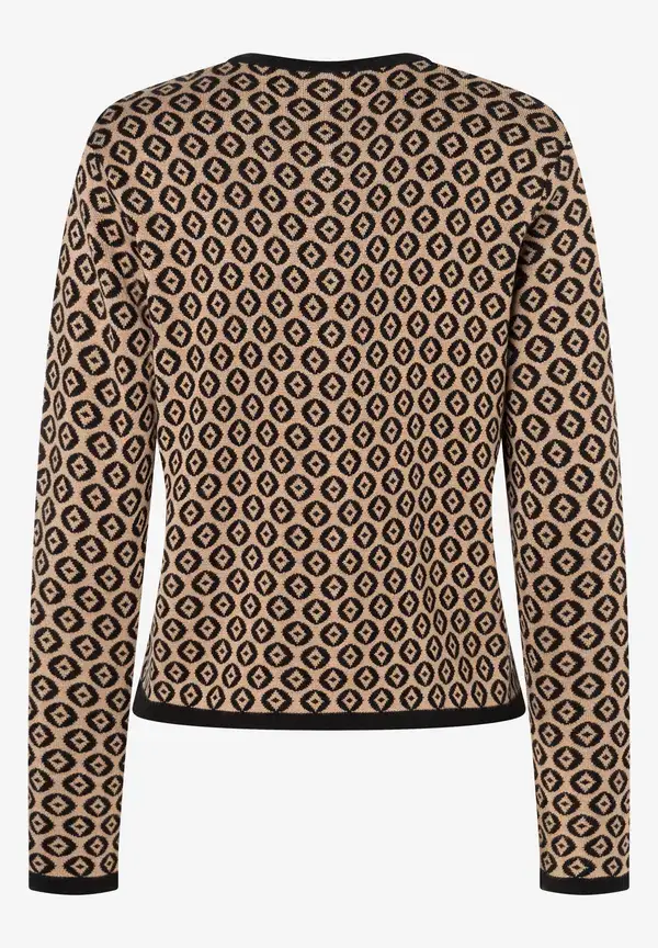 More & More Cardigan mit Jacquardmuster, Herbst-Kollektion Vierteljährliche Förderung