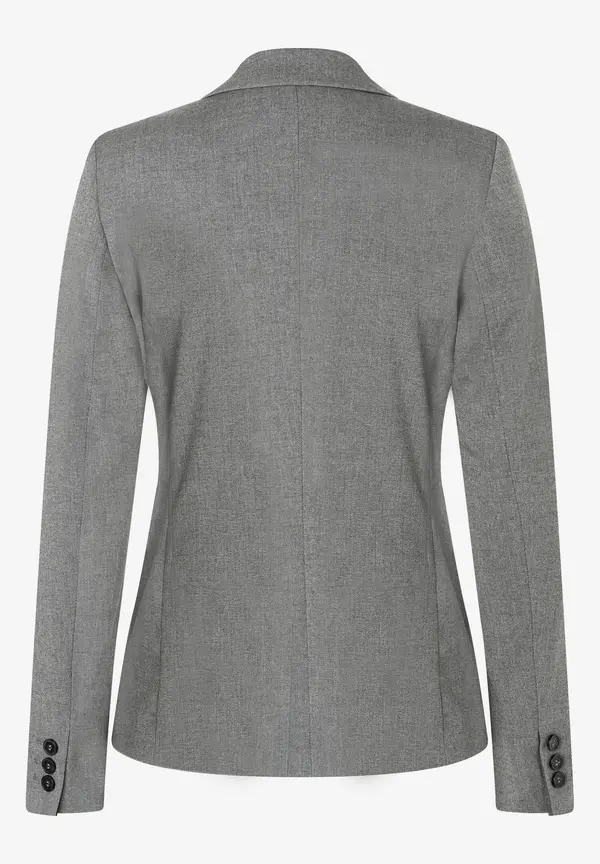 More & More Blazer, grau melange, Herbst-Kollektion Clearance-Verkauf