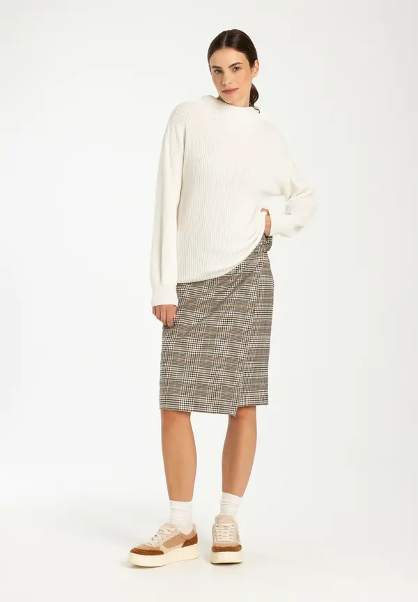 More & More Rippstrick-Pullover, ecru, Herbst-Kollektion Kostenloser Versand international