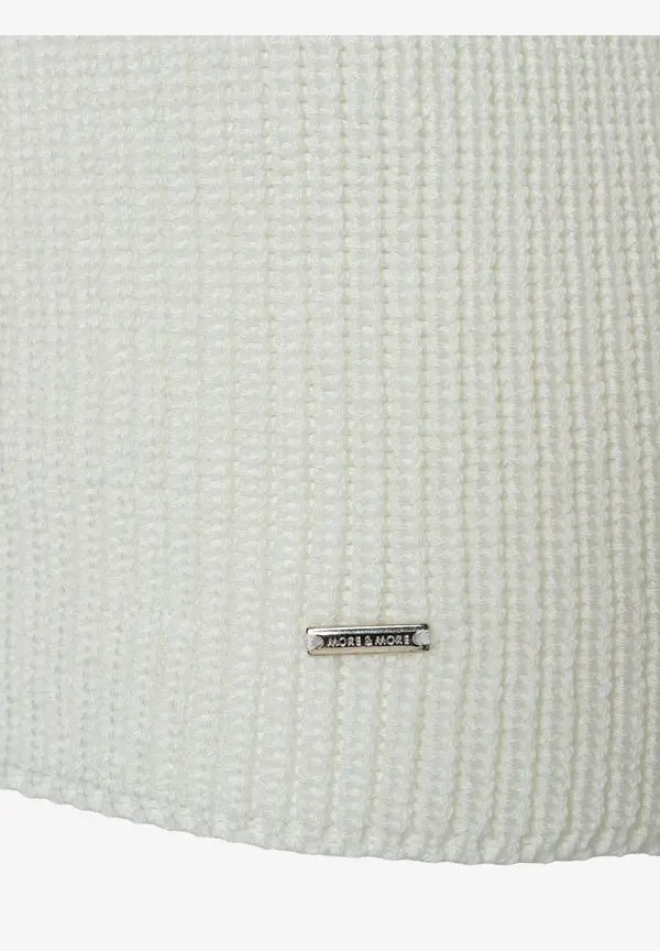More & More Rippstrick-Pullover, ecru, Herbst-Kollektion Kostenloser Versand international