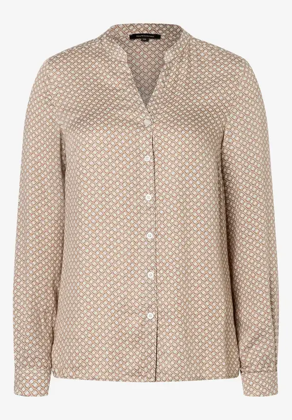 More & More Viskosebluse, Minimal-Print, Herbst-Kollektion Black Friday Preise