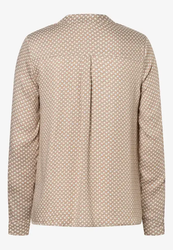 More & More Viskosebluse, Minimal-Print, Herbst-Kollektion Black Friday Preise