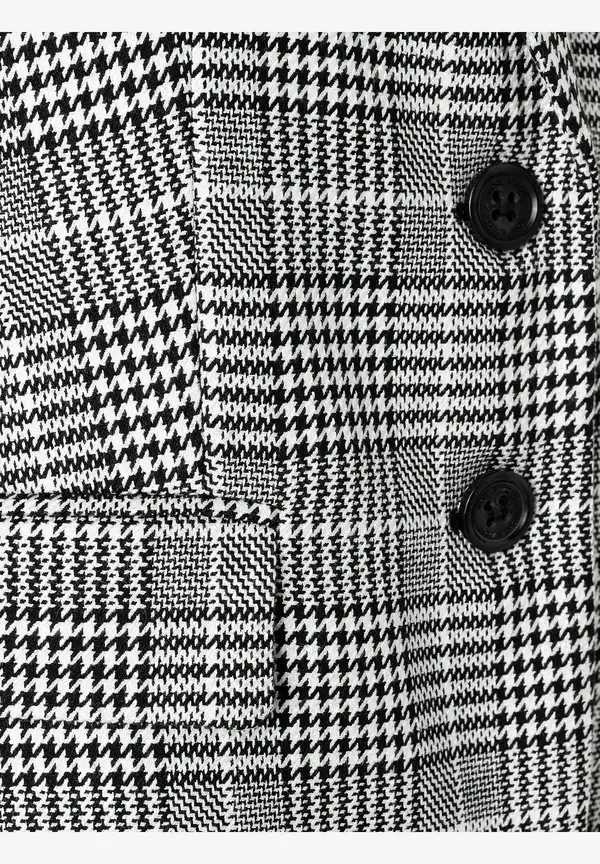More & More Glencheck Blazer, schwarz/ecru, Herbst-Kollektion Günstiger Verkauf