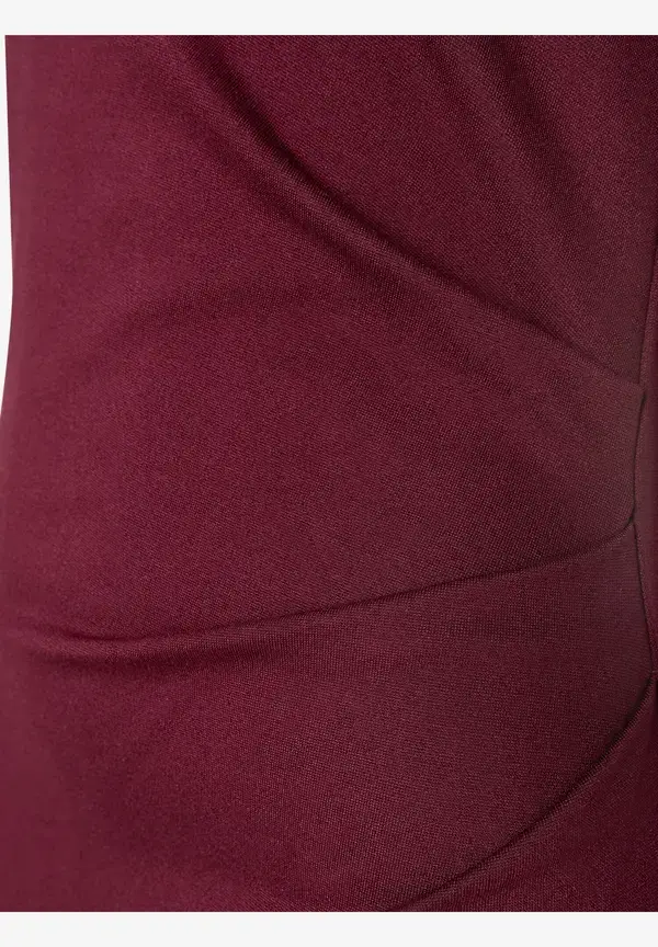 More & More Jerseykleid, bordeaux, Herbst-Kollektion Versandkostenfrei