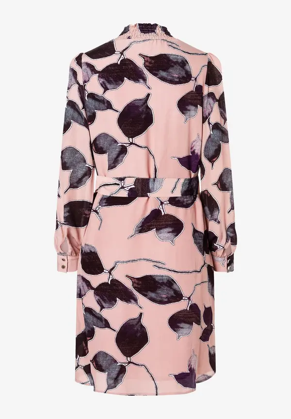More & More Viskosekleid, Blätterprint, Herbst-Kollektion Begrenztes Angebot
